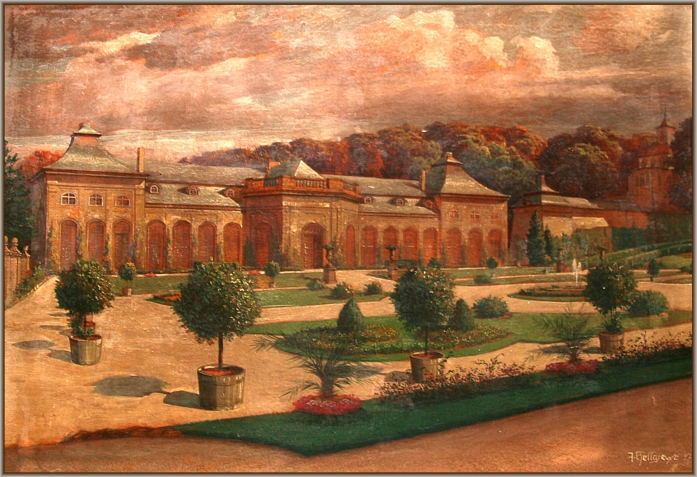 1927 Orangerie Gemälde
