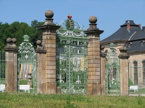 Eingangsportal Orangerie Gotha